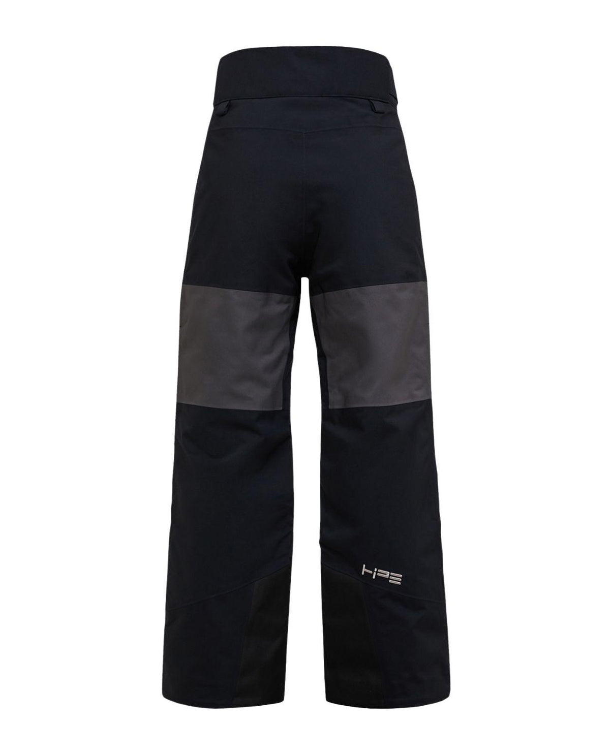 Peak Performance Gravity Insulated Pants Junior - Black/Motion Grey junior skidbyxor bakifrån