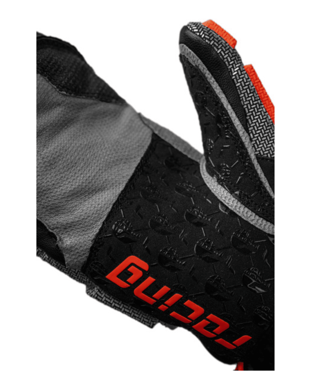 Reusch Worldcup Warrior GS Mitten - Black/Silver/Fluo Red - Handskar - Alpingaraget