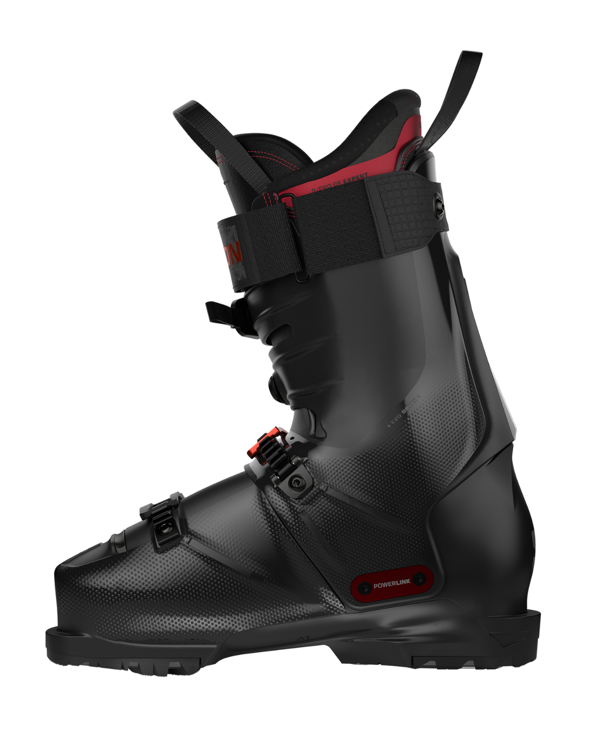 Salomon S/Pro Alpha C BOA 120 - Black/Samba Met./Dark Grey Met. - Alpingaraget