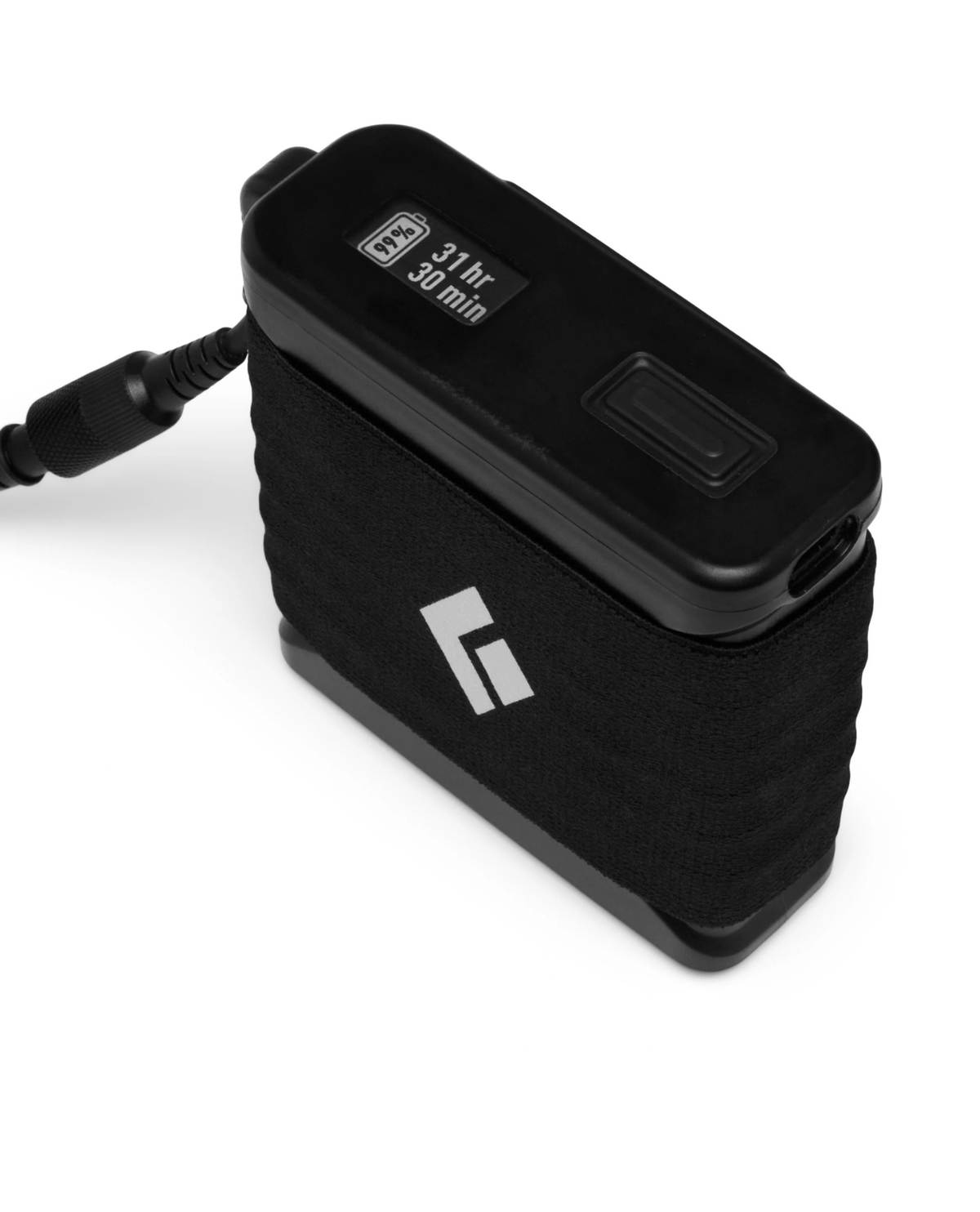 Black Diamond Megawatt Headlamp batteripaket i svart med live-display - Pannlampor - Alpingaraget