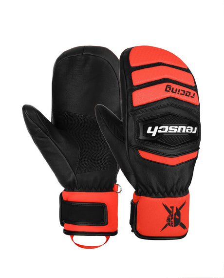 Reusch Worldcup Warrior Team Mitten - Black Fluo Red - Alpingaraget