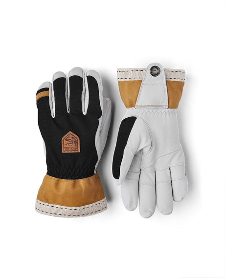 Hestra Ergo Grip Alpha 5 Finger - Black - Alpingaraget