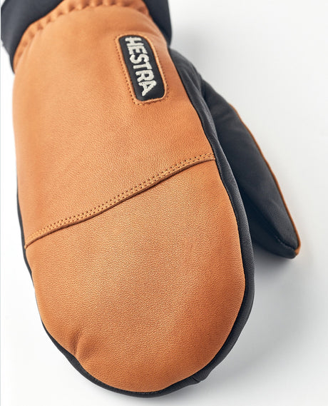 Hestra Army Leather Wool Terry Mitt - Cork - Alpingaraget