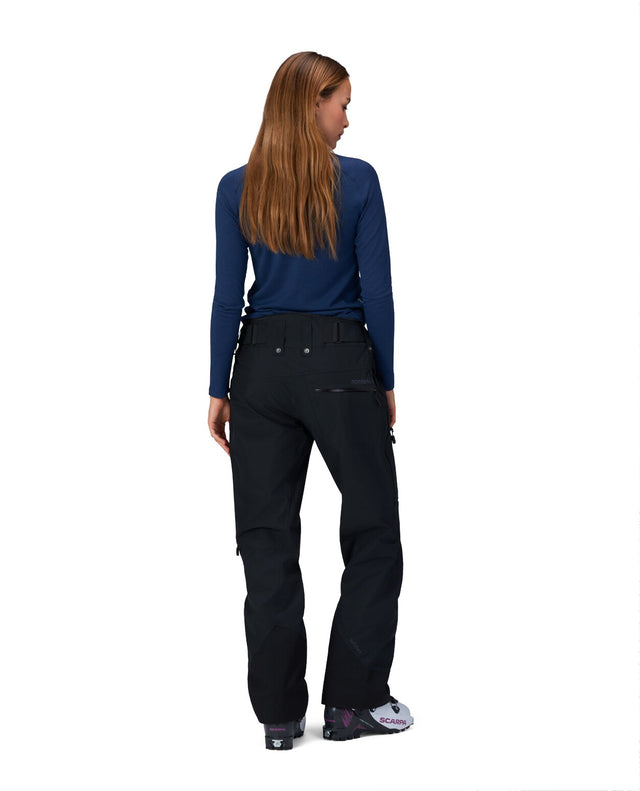 Norröna Women Lofoten Gore-Tex Insulated Pants – Caviar Black - Alpingaraget