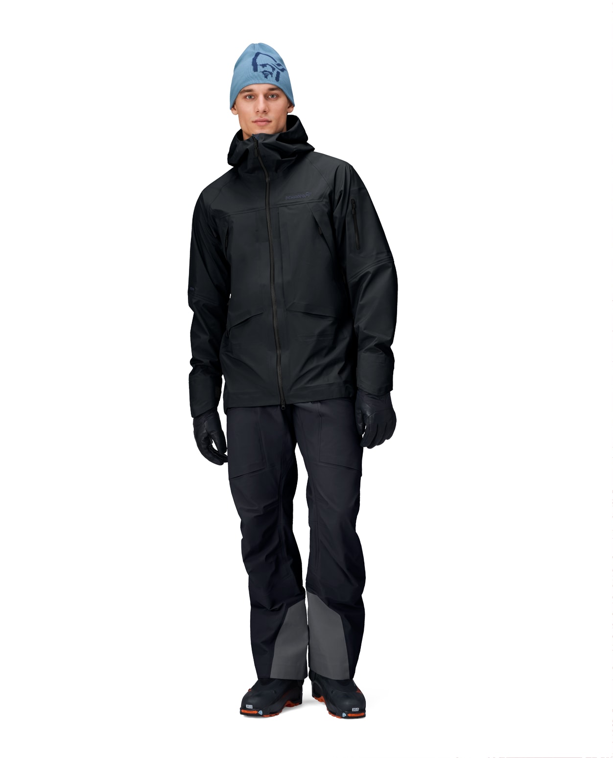 Norröna Men møre Gore-Tex Jacket - Caviar Black - Alpingaraget