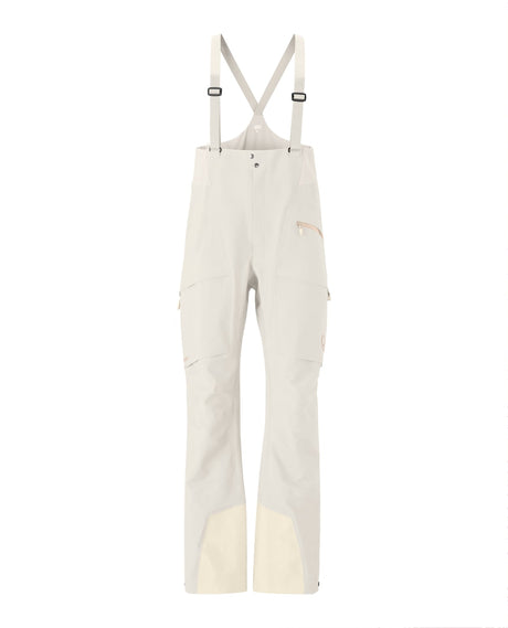 Norröna Women Møre Gore-Tex Salopette - Oatmeal - Alpingaraget