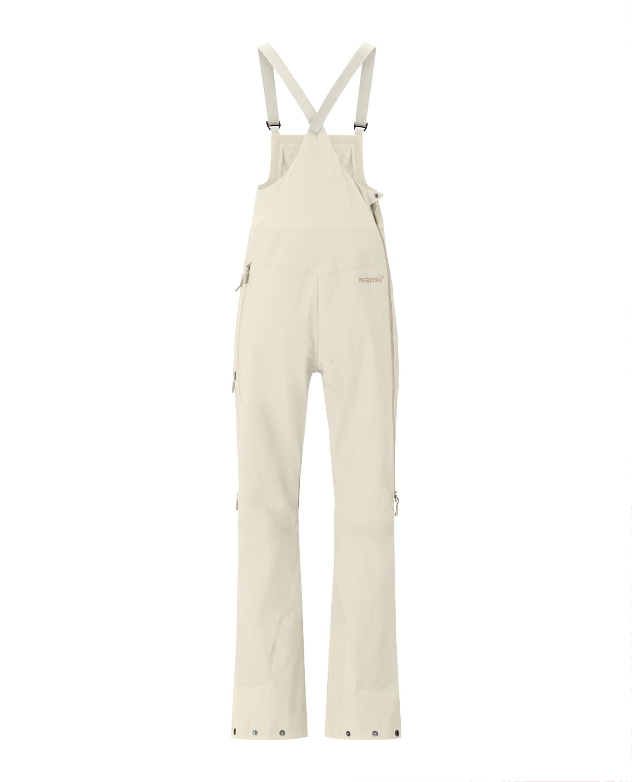 Norröna Women Møre Flex1 Bib – Oatmeal - Alpingaraget