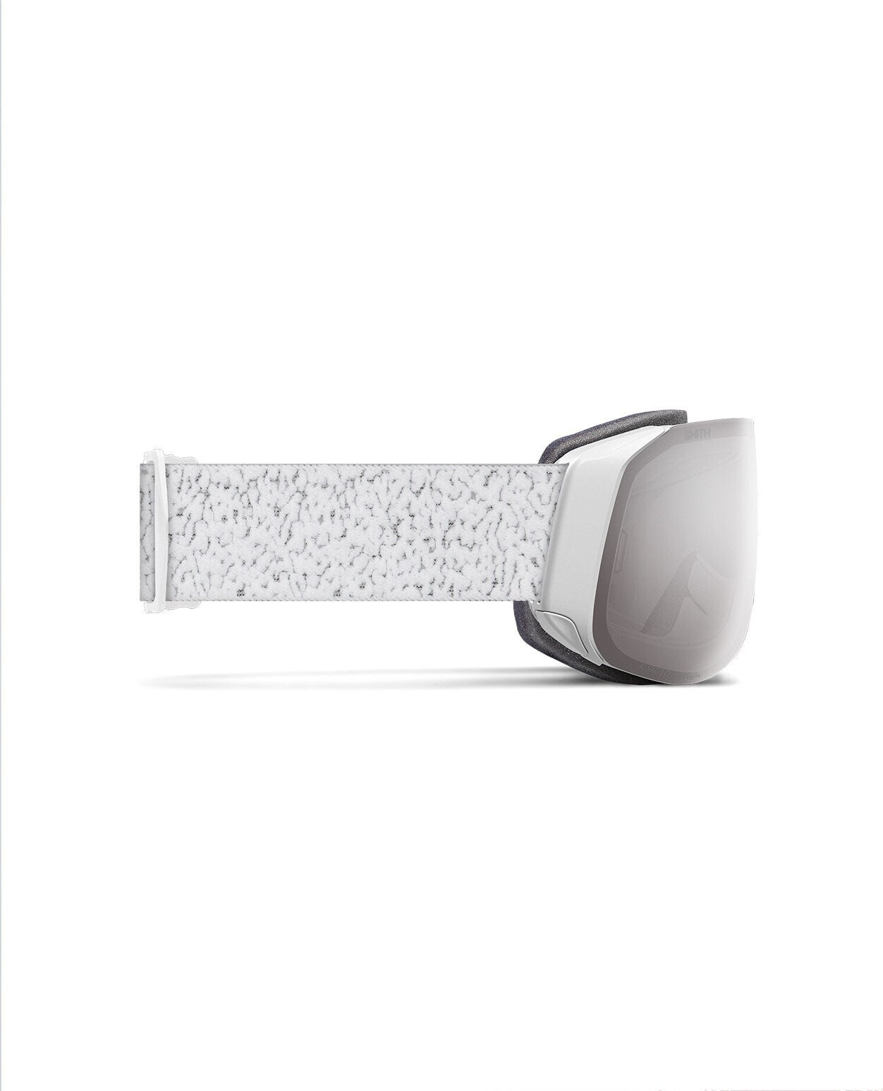 Smith 4D Mag S - White Chunky Knit/Chromapop Sun Platinum Mirror + Extra Lins  Alpingaraget