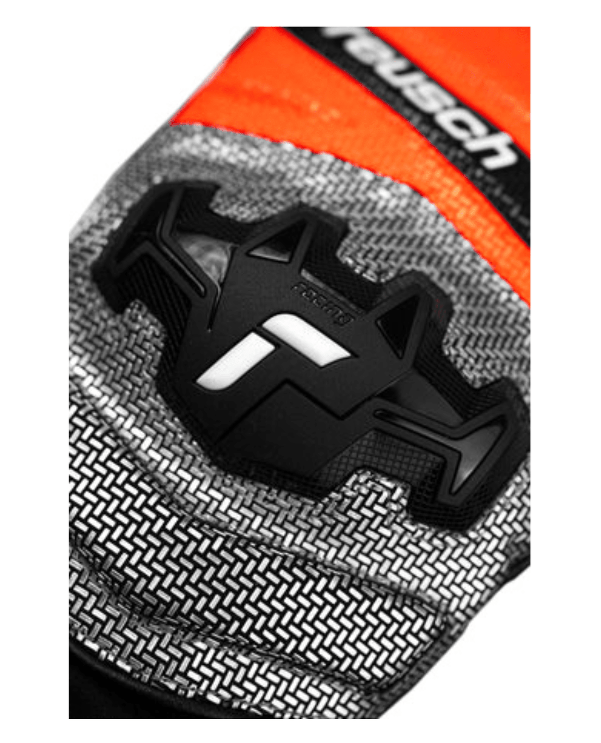 Reusch Worldcup Warrior GS Junior Mitten - Black/Silver/Fluo Red - Handskar - Alpingaraget