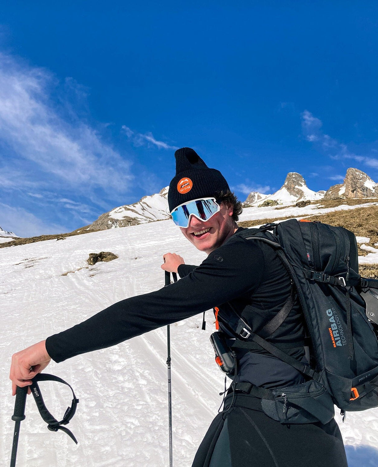 Alpingaraget Jana Ski Club - Orange - Mössor - Alpingaraget