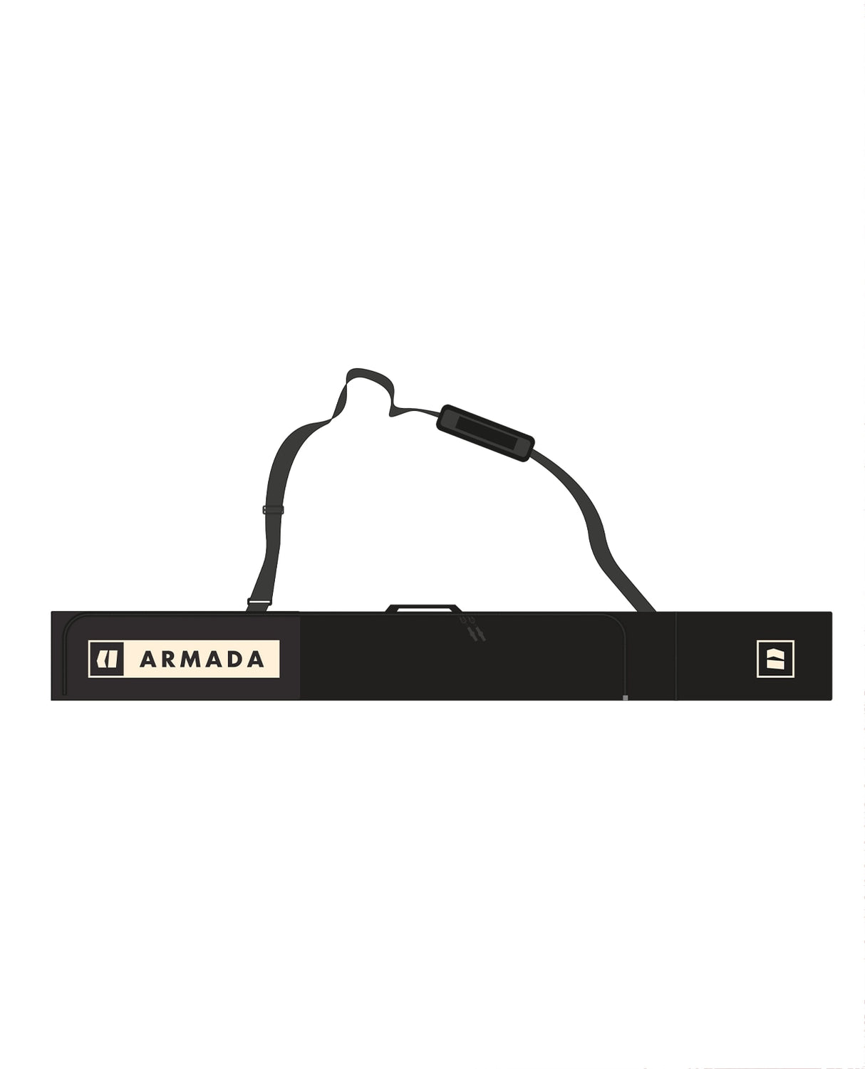 Armada Stibbs Double Ski Bag - Black AfterglowÂ
