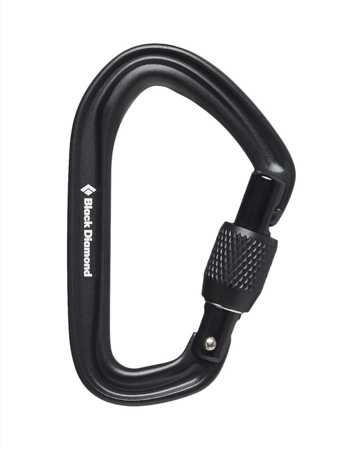 Black Diamond Hotforge Screwgate Carabiner - BlackÂ