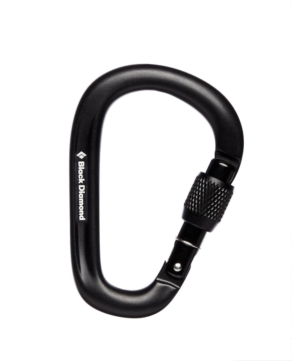 Black Diamond Pearlock Screwgate - Black - Toppturstillbehör - Alpingaraget