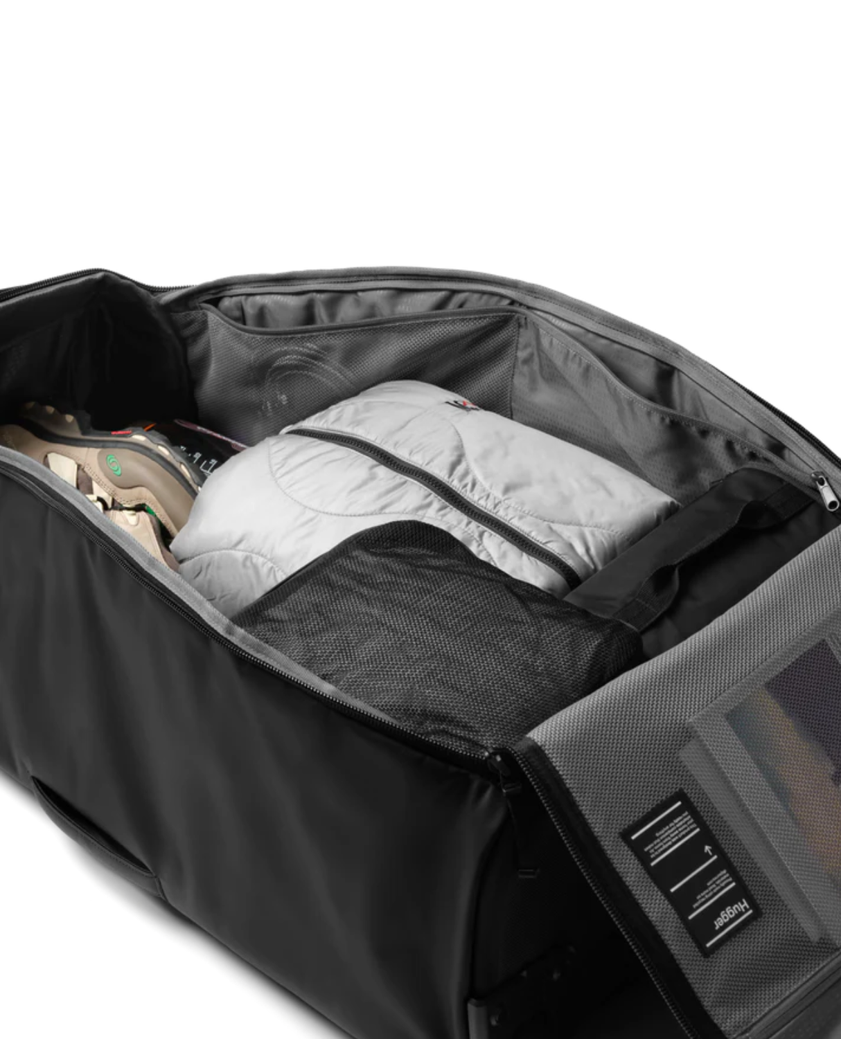 D_b_ Hugger Roller Bag 90L - Forest Green Alpingaraget