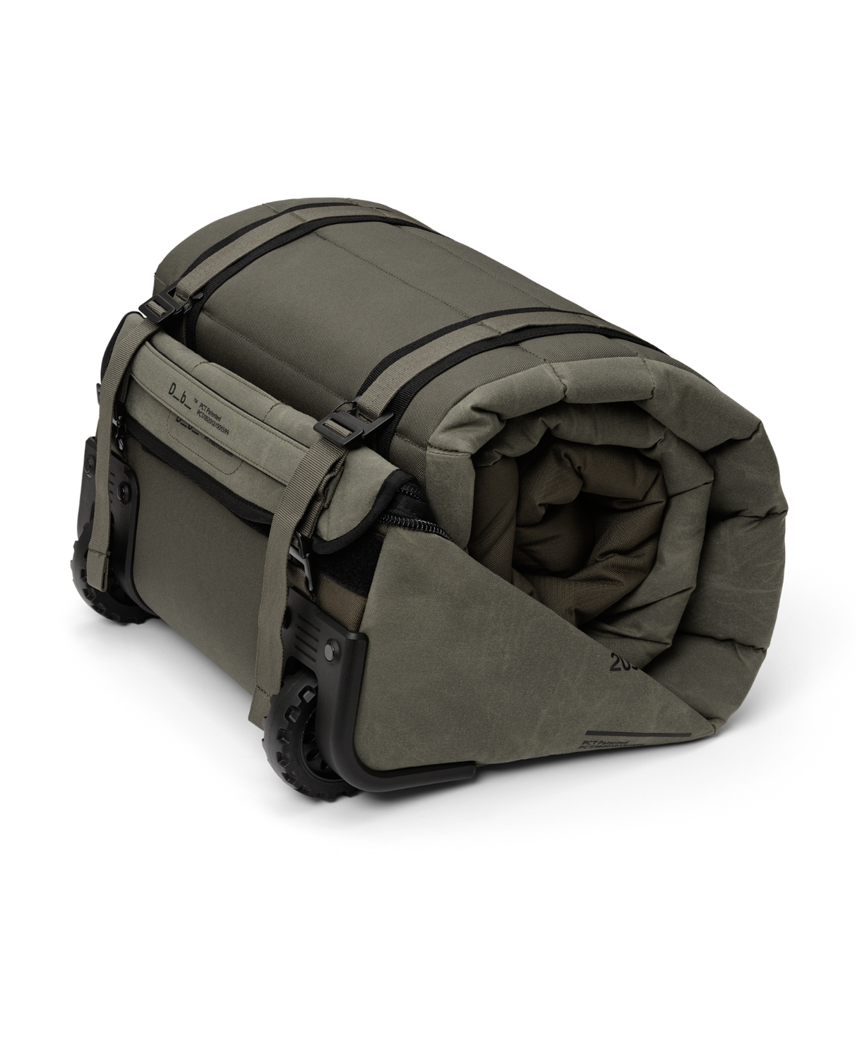 D_b_ Snow Roller Pro 127L - Forest Green Alpingaraget