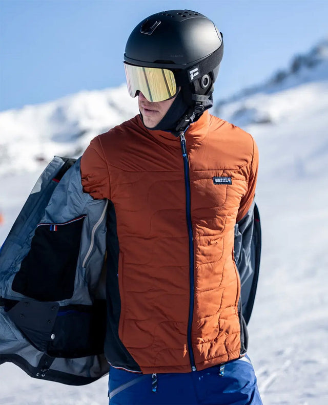 Elevenate Men Bec De Rosses Prime Jacket - Ginger Beige - Alpingaraget