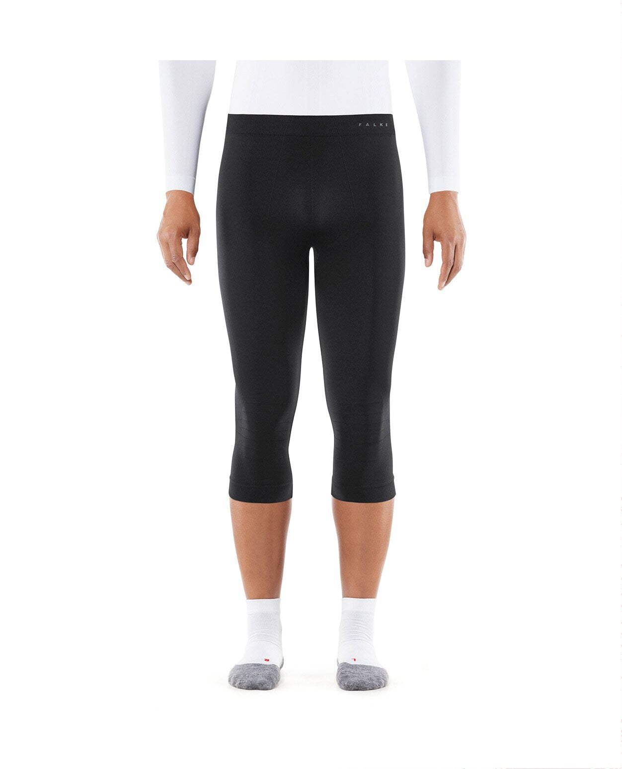 FALKE Men 3/4 Tights Warm - Black - Alpingaraget