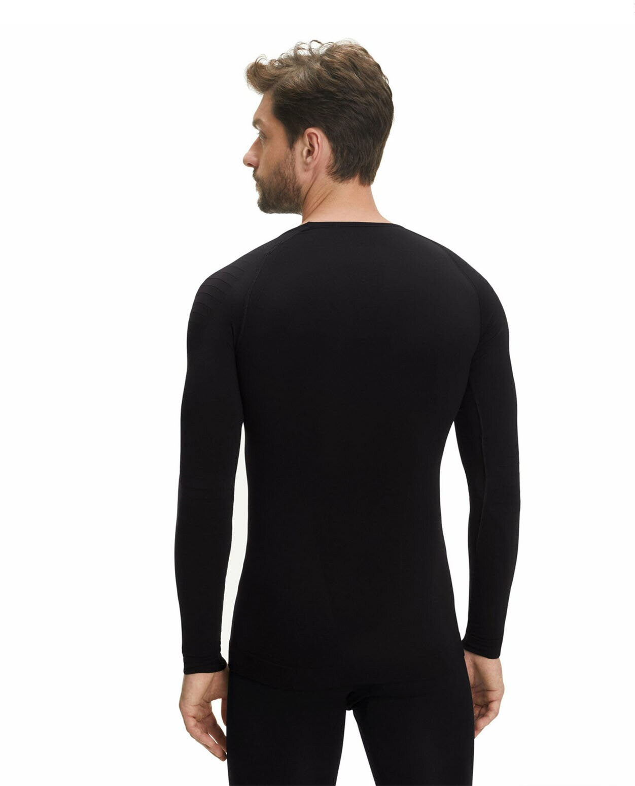 FALKE Men Long-sleeve shirt Warm - Black - Alpingaraget