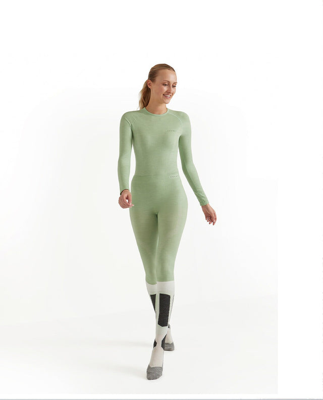 FALKE Women WT Long Tights - Quiet Green - Alpingaraget