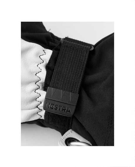 Hestra Army Leather Heli Ski 5 Finger - Black - Alpingaraget