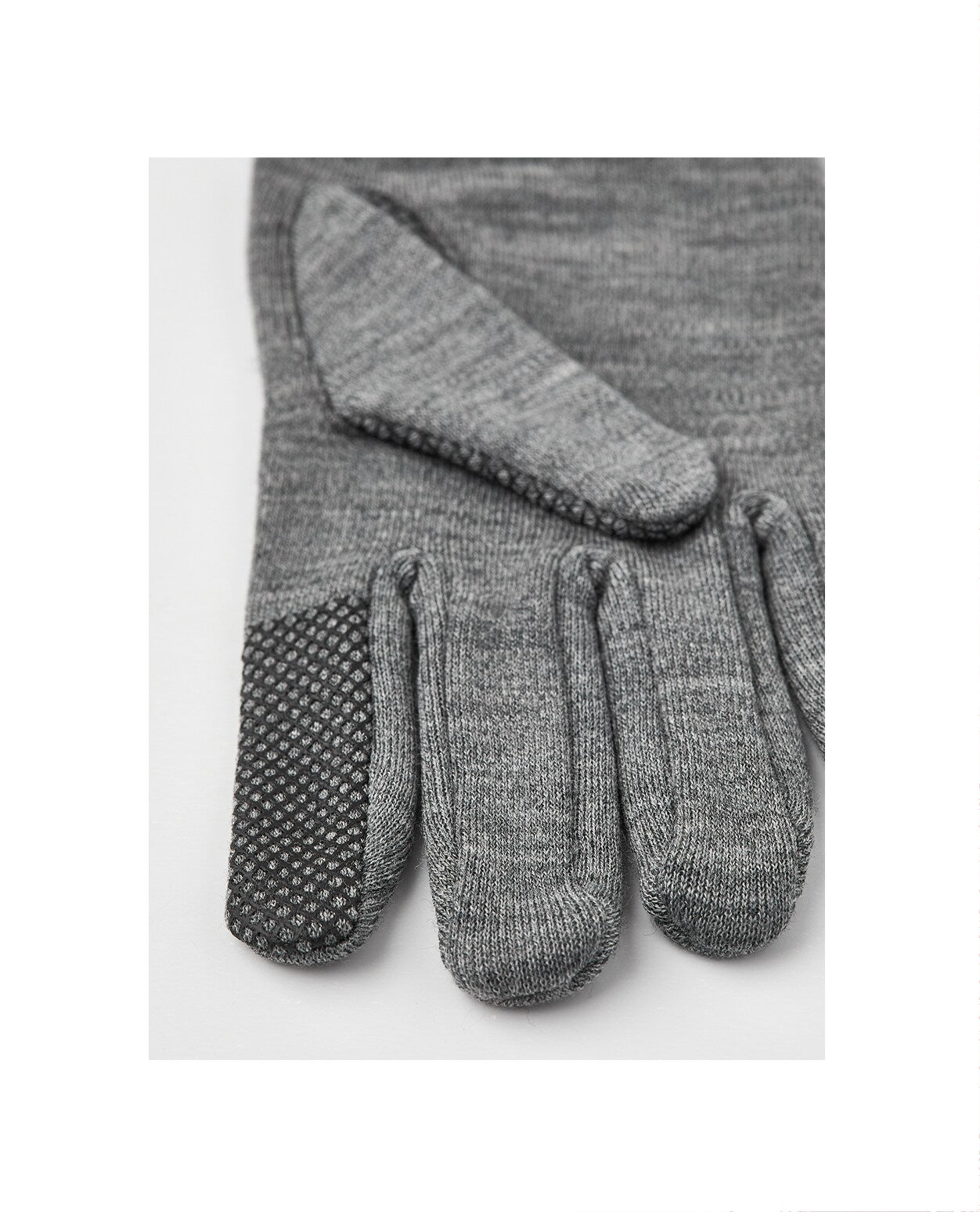 Hestra Merino Touch Point 5 Finger - Grey - Alpingaraget