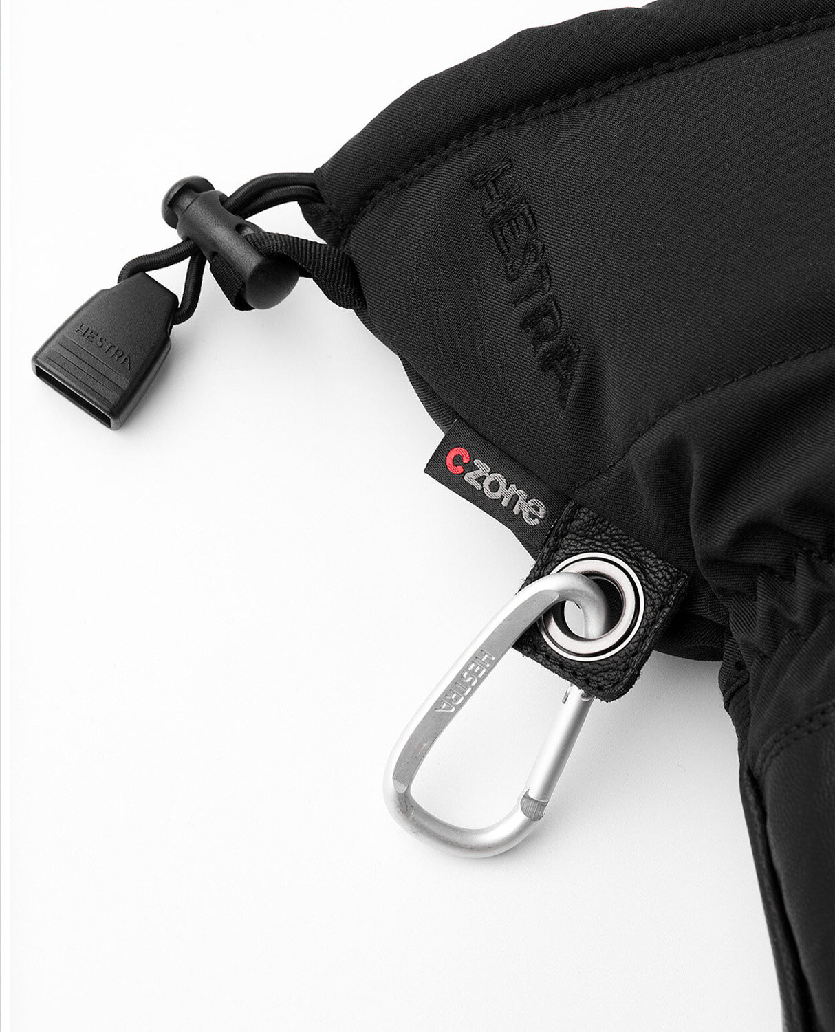 Hestra Power Heater Gauntlet 5 Finger - Black - Alpingaraget