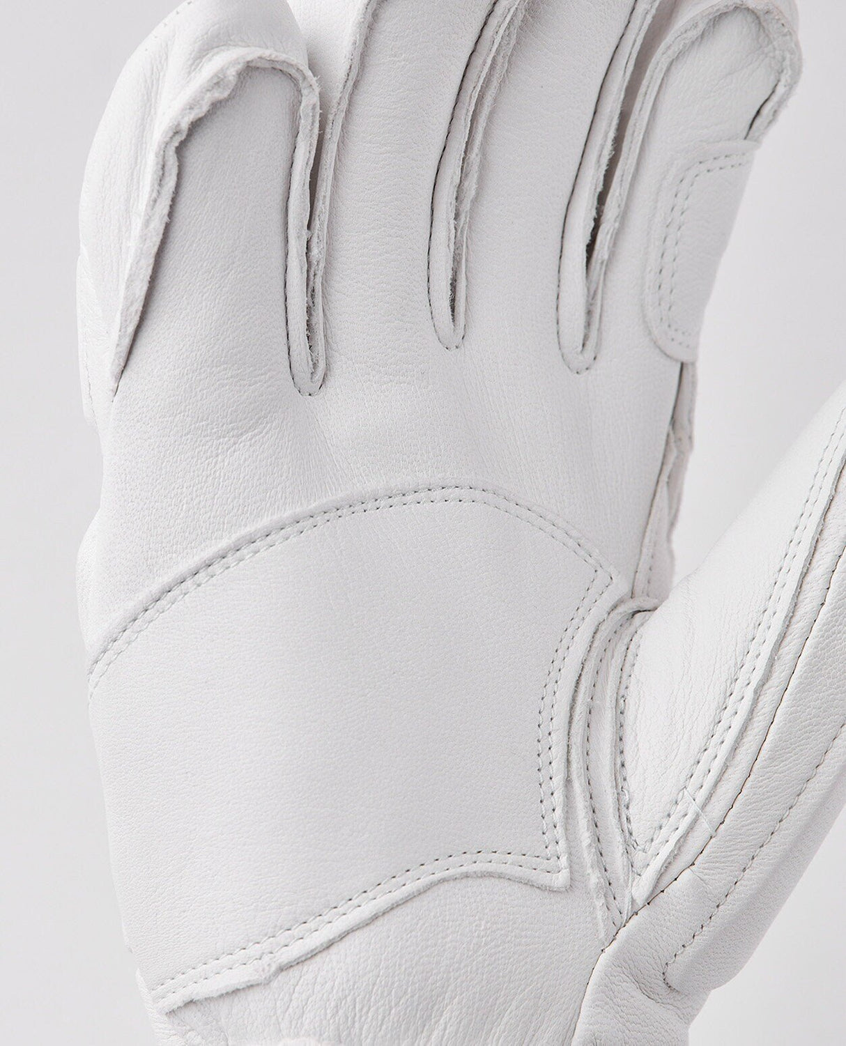Hestra RSL Comp Vertical Cut d3O Impact 5 Finger - White Yellow - Handskar - Alpingaraget