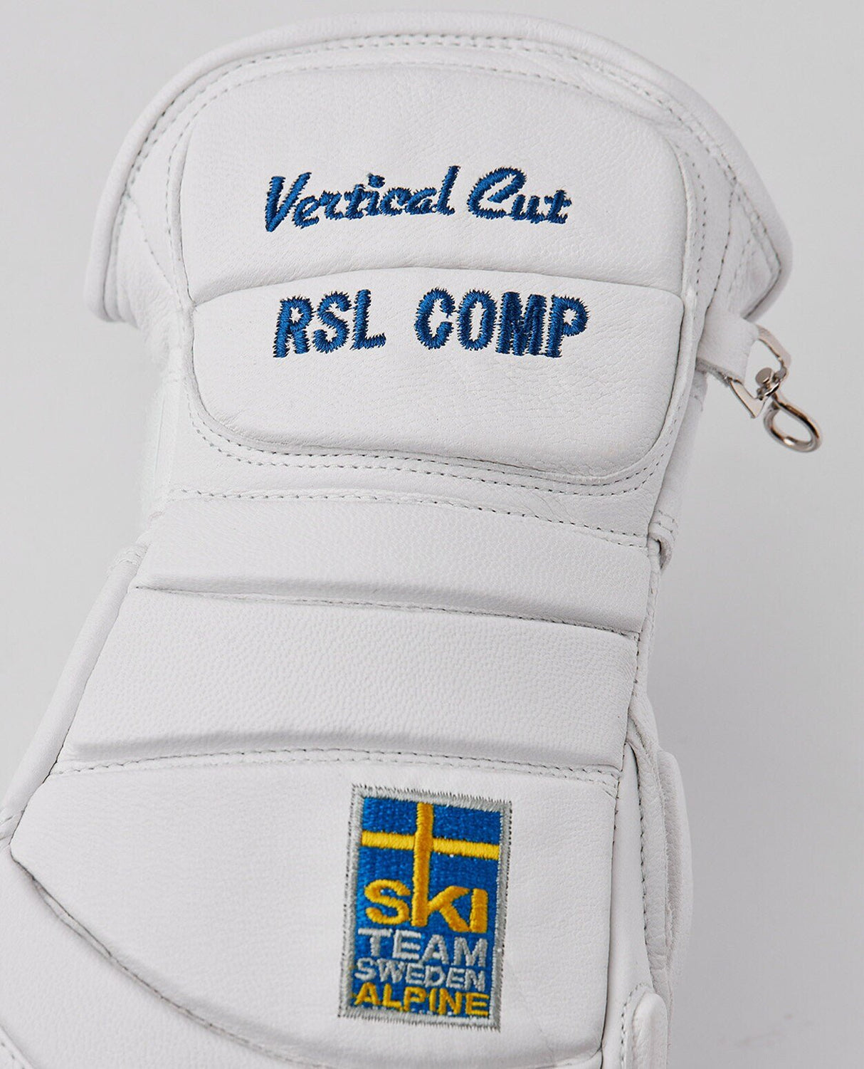 Hestra RSL Comp Vertical Cut d3O Impact 5 Finger - White Yellow - Handskar - Alpingaraget