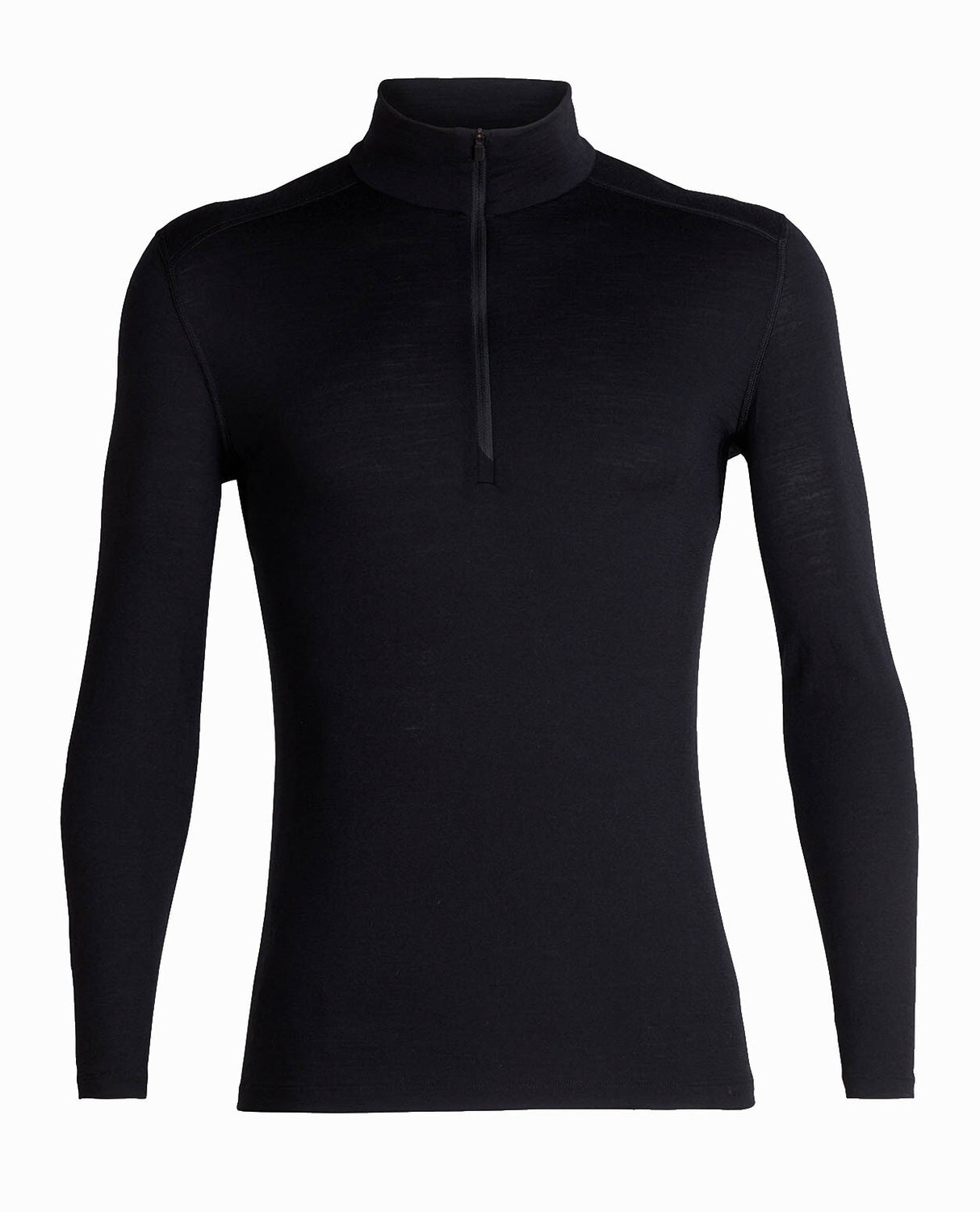 Icebreaker Men Merino 200 Oasis LS Half Zip - Black - Alpingaraget