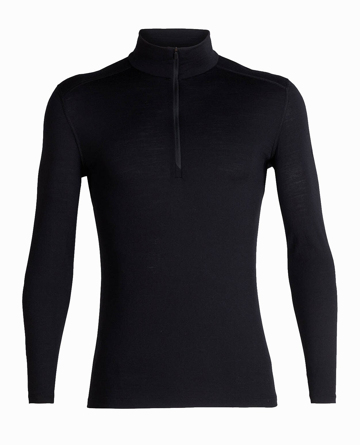 Icebreaker Men Merino 200 Oasis LS Half Zip - Black - Alpingaraget