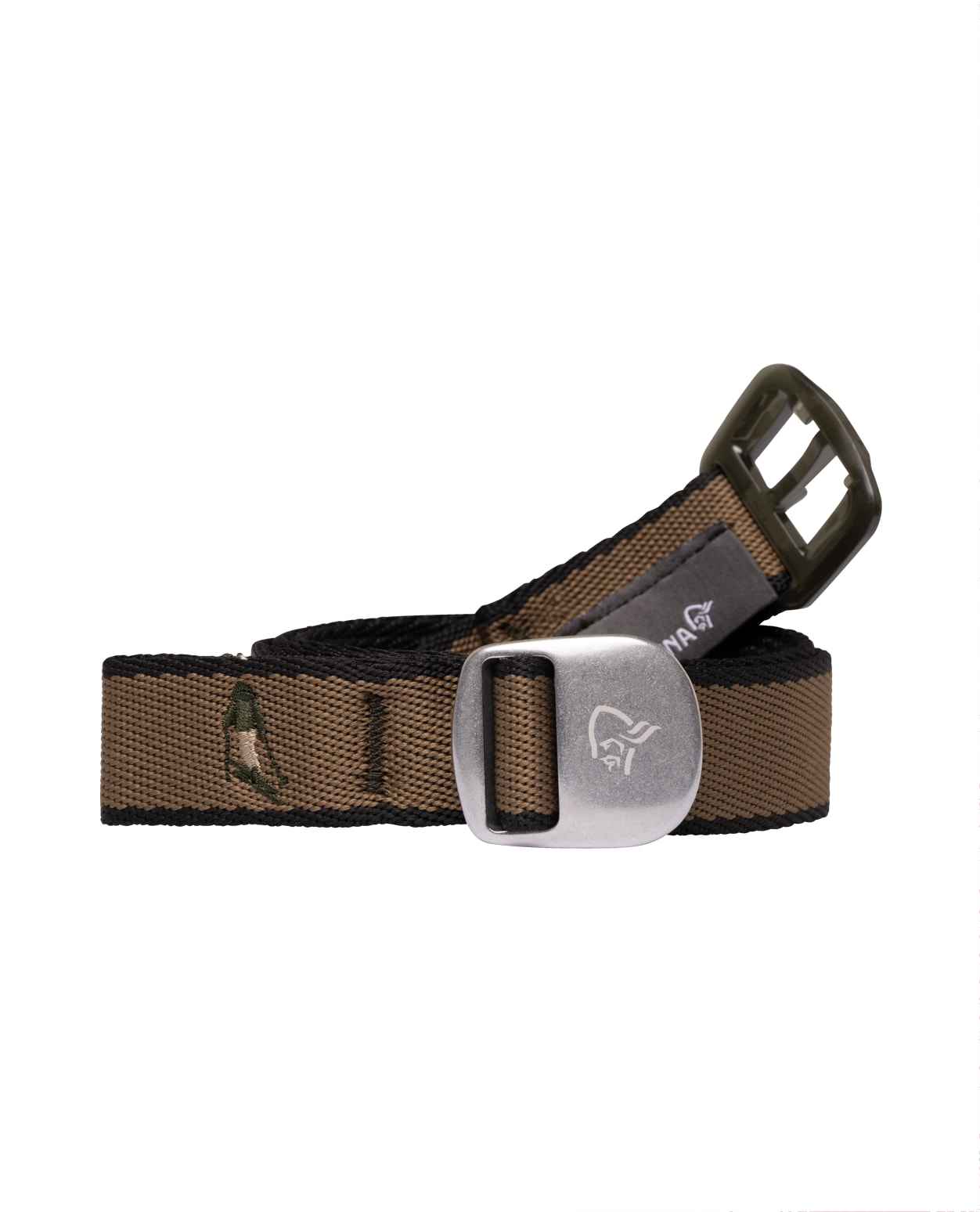 Norröna Femund Webbing Icon Slim 25mm Belt - Breen - Alpingaraget
