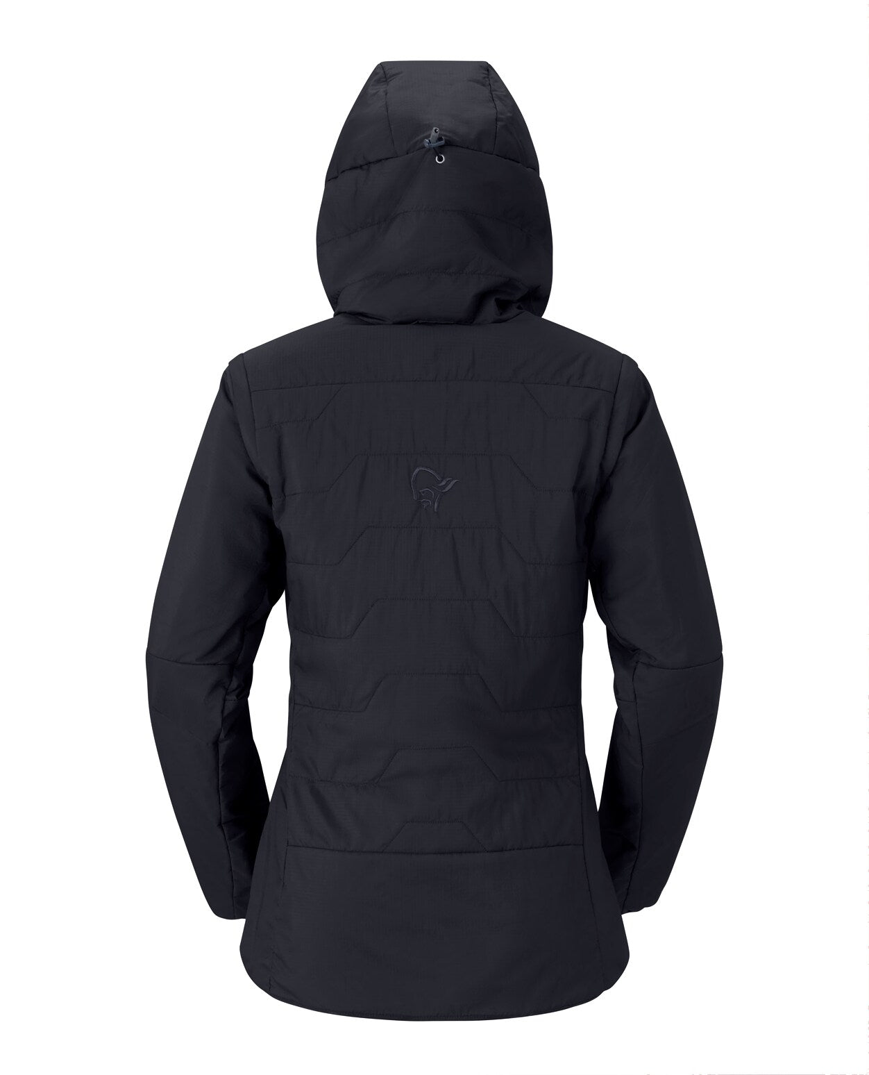 Norröna Women Møre Thermo60 Aero200 Jacket – Caviar Black - Alpingaraget