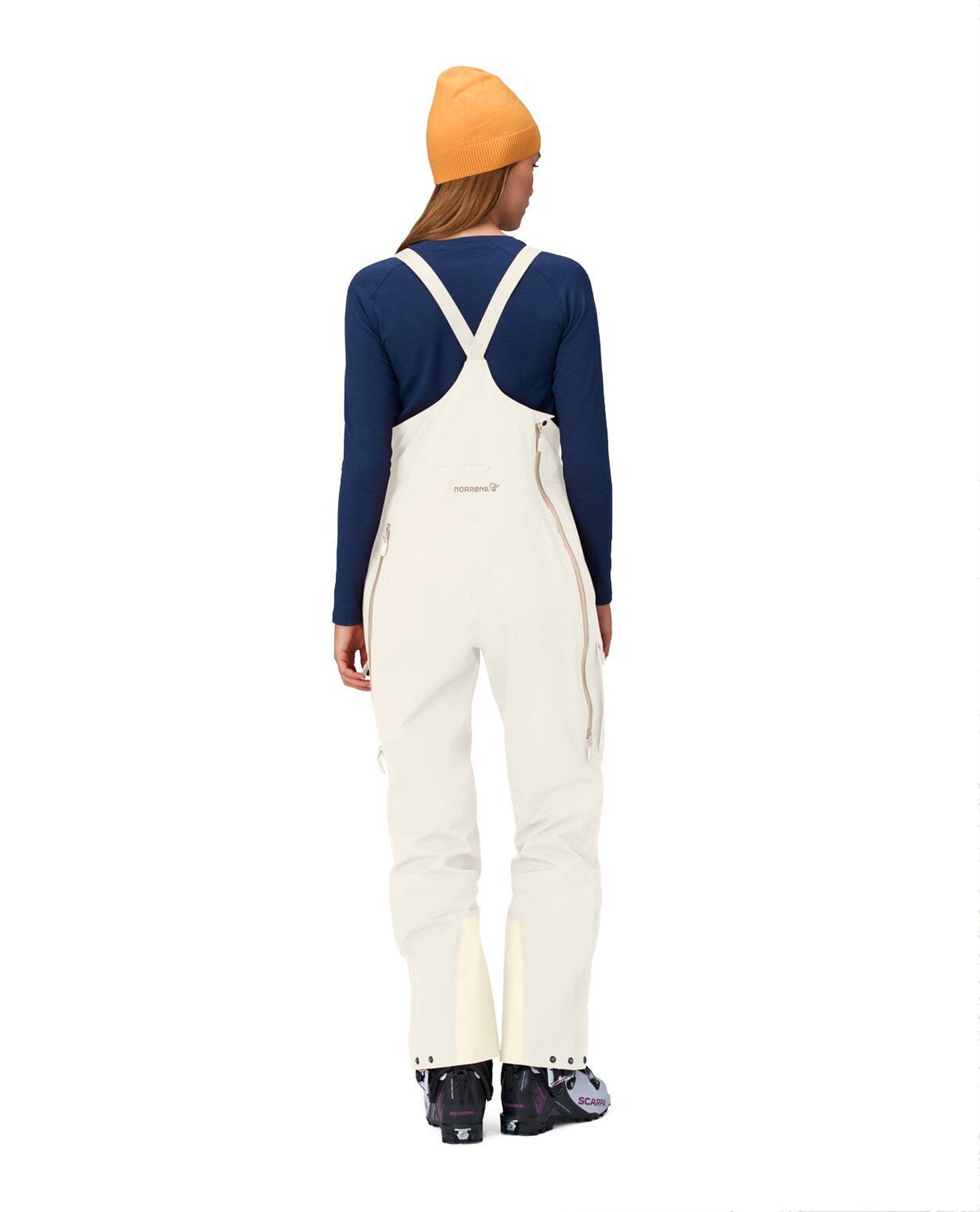 Norröna Women Møre Gore - Tex Salopette - Oatmeal - Alpingaraget