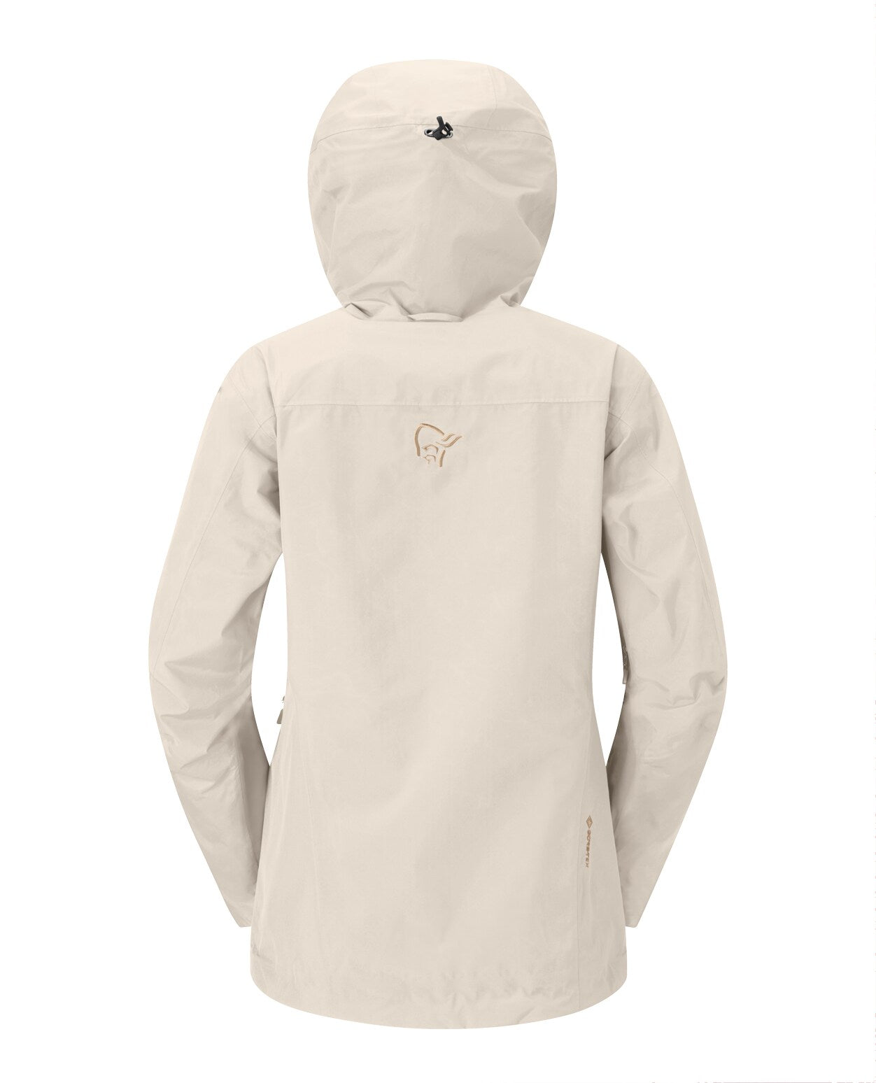 Norröna Women Lofoten Gore-Tex Insulated Jacket - Oatmeal - Alpingaraget