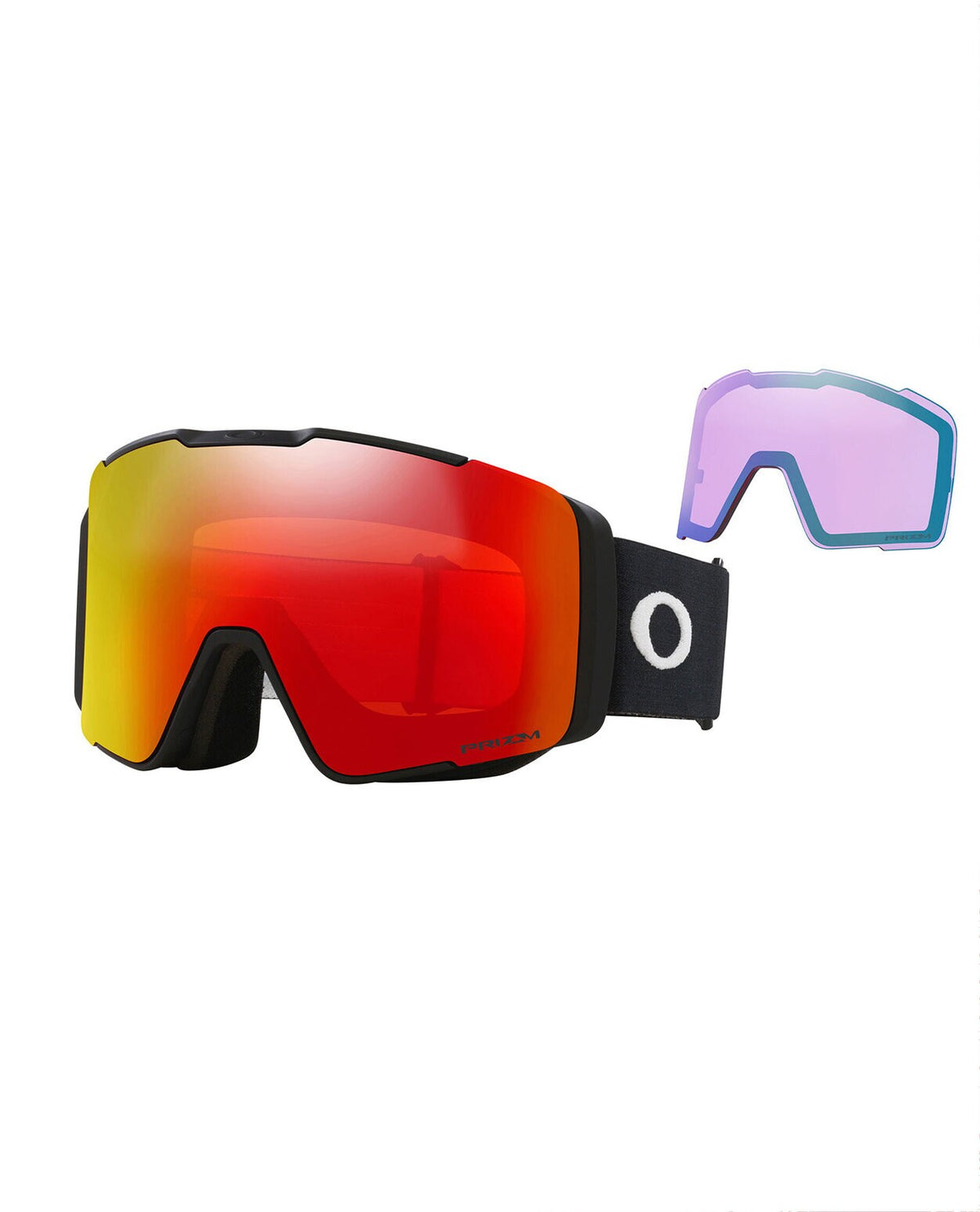 Oakley Line Miner Pro M - Matte Black/Prizm Snow Torch Iridium+Iced Iridium - Alpingaraget