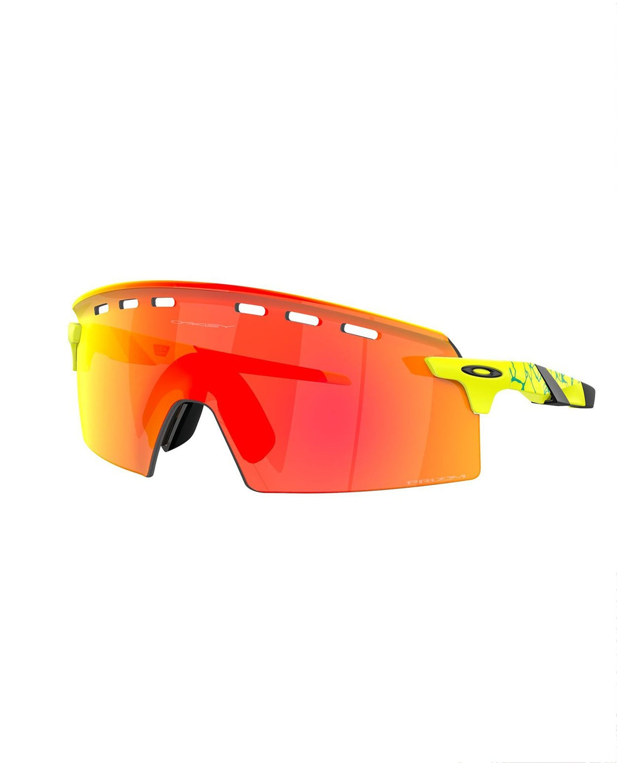 Oakley Encoder Strike Vented - Matte Tennisball Yellow Celeste Neuron/Prizm Ruby - Solglasögon - Alpingaraget