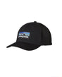 Patagonia P-6 Logo Trucker Hat - Black - Alpingaraget