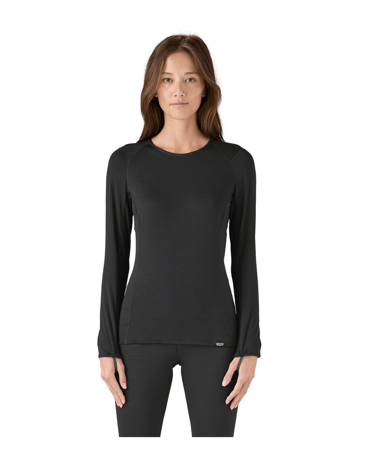 Patagonia Women Cap TW Crew - Black - Mellanlager - Alpingaraget