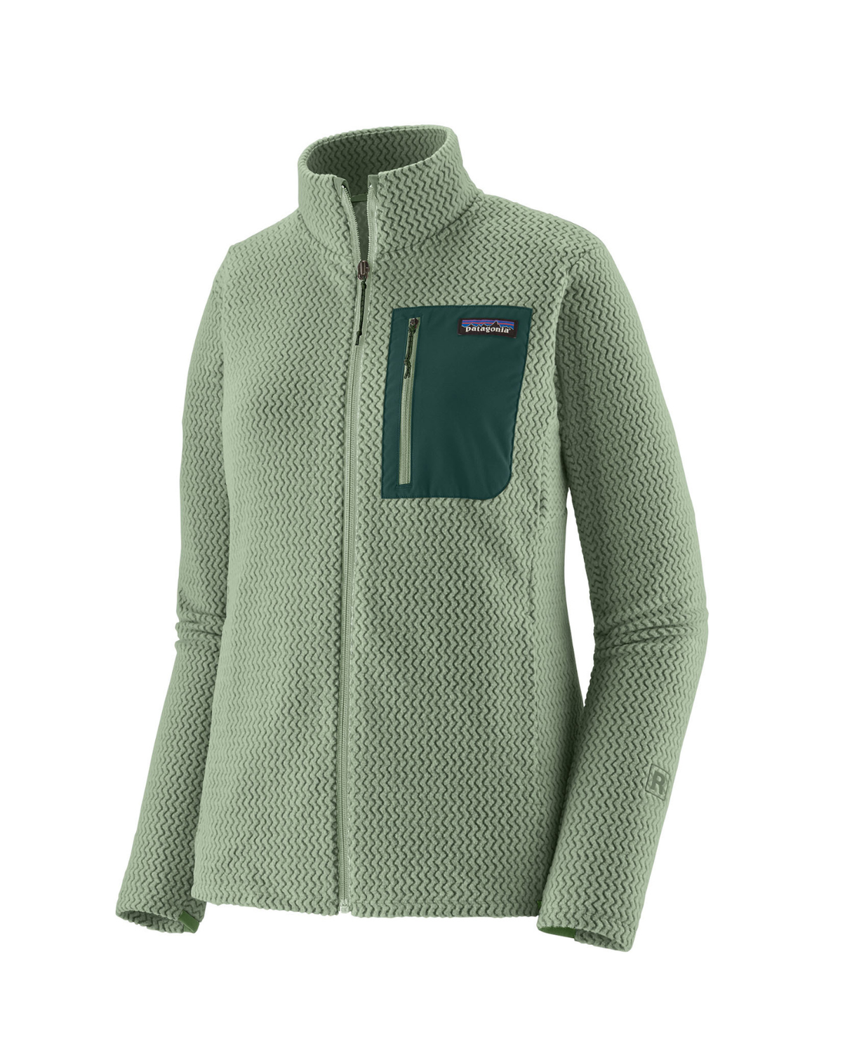 Patagonia Women R1 Air Jacket - Ellwood Green Alpingaraget