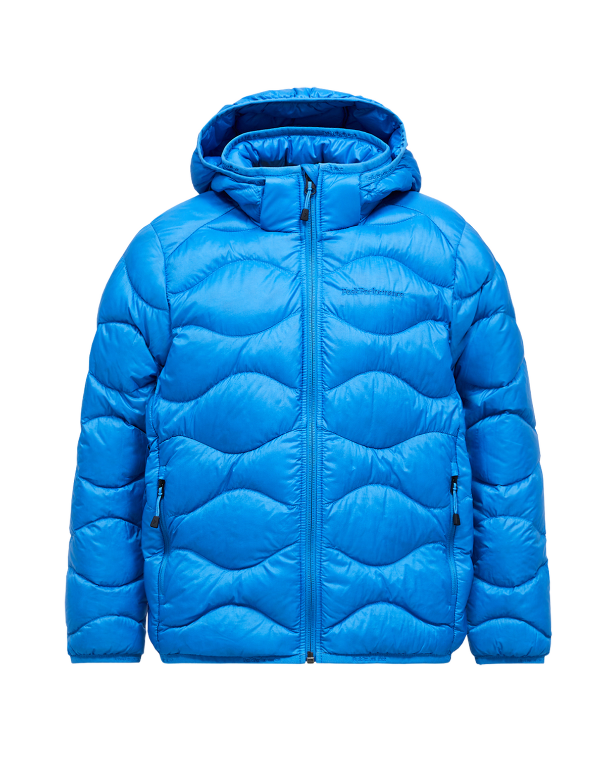 Peak Performance Junior Helium Down Hood Jacket - Azure Ascent Alpingaraget