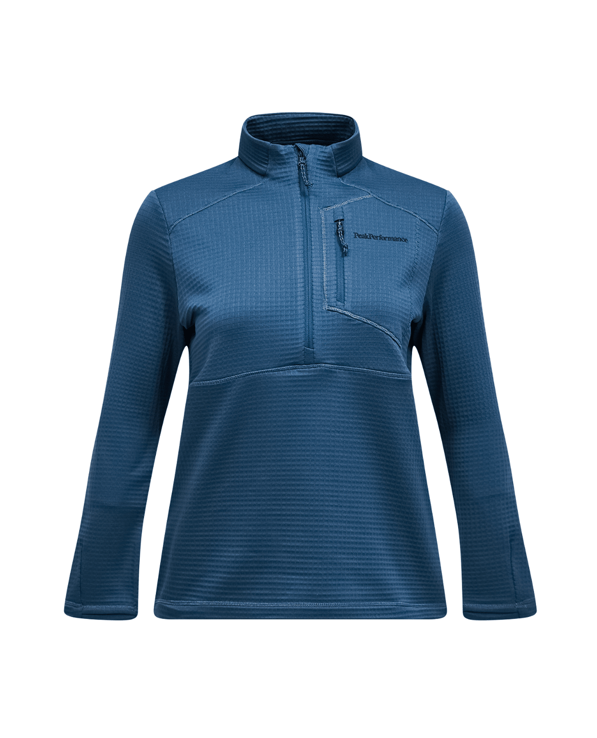 Peak Performance Women Trail Polartec Half Zip - Mountain Lake - Mellanlager - Alpingaraget