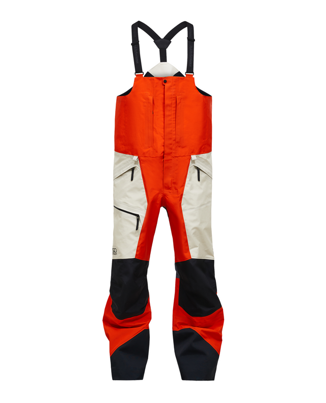 Peak Performance Men Vertical Gore-Tex Pro Bib - Solar Burst / Sand Fog  Alpingaraget