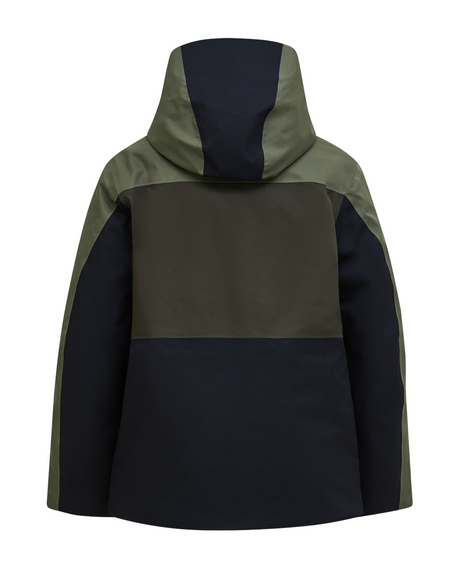 Peak Performance Junior Gravity Insulated Jacket - Pine Needle / Olive Extreme  Alpingaraget