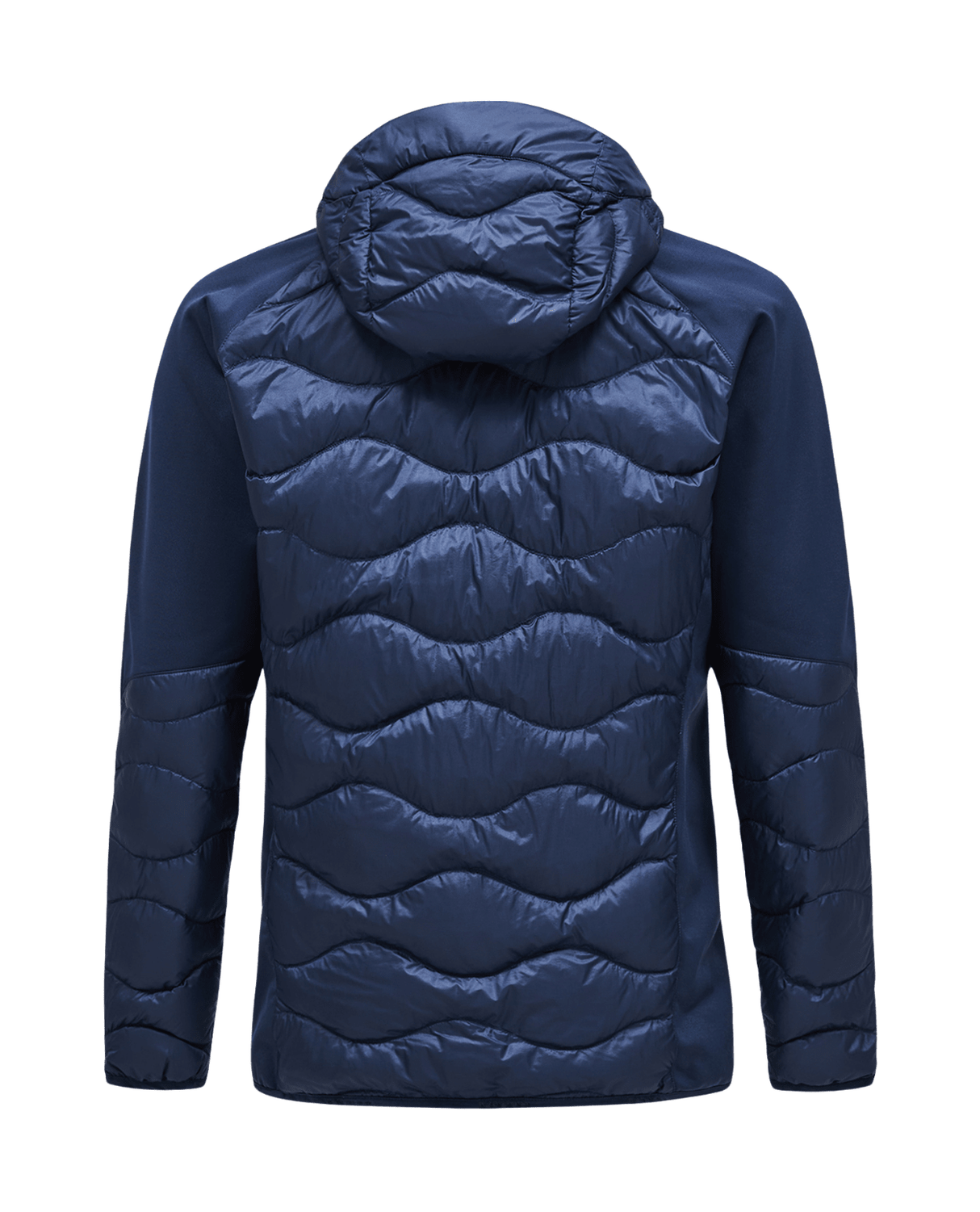Peak Performance Men Helium Down Hybrid Hood - Blue Shadow - Mellanlager - Alpingaraget