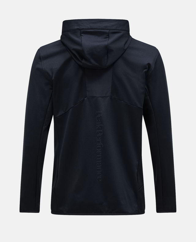 Peak Performance Men Utility Light Zip Hood - Black / Black Alpingaraget