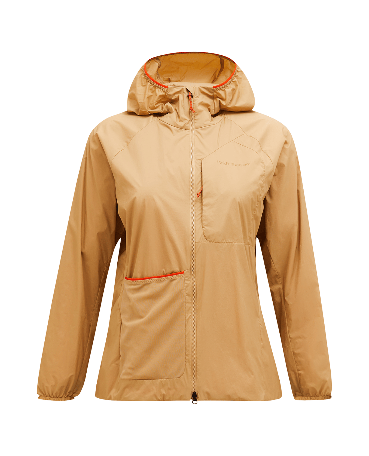 Peak Performance Women Freelight Alpha Jacket - Sierra Sand / Solar Burst - Skidjackor - Alpingaraget