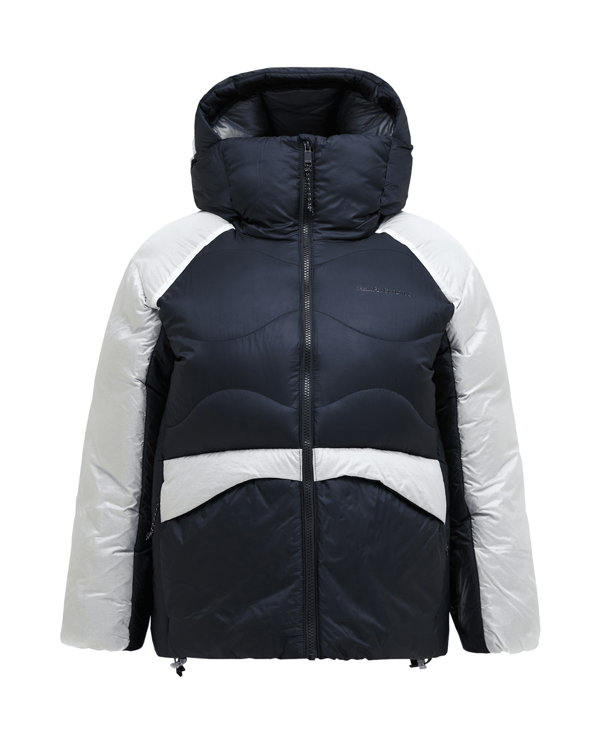 Peak Performance Women Helium Diamond Fuse Down - Black / Antarctica - Skidjackor - Alpingaraget