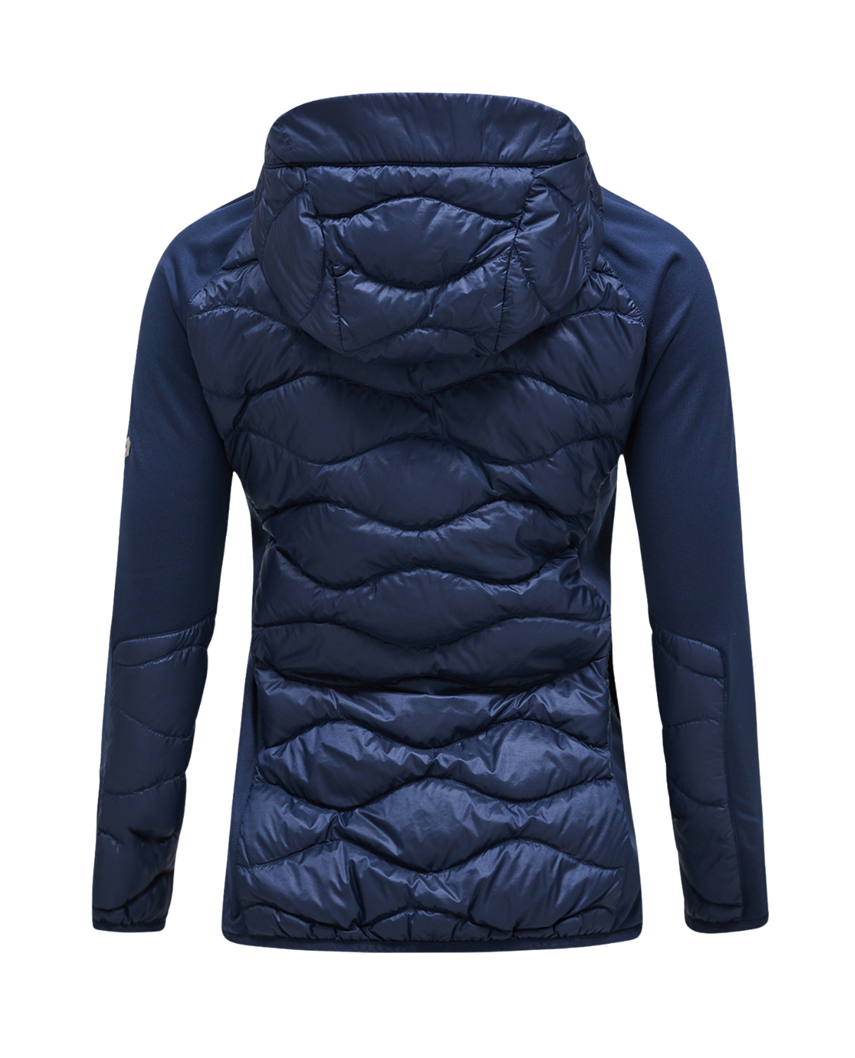 Peak Performance Women Helium Down Hybrid Hood - Blue Shadow Alpingaraget