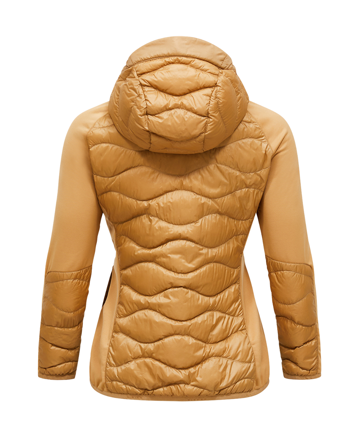 Peak Performance Women Helium Down Hybrid Hood - Sierra Sand Alpingaraget