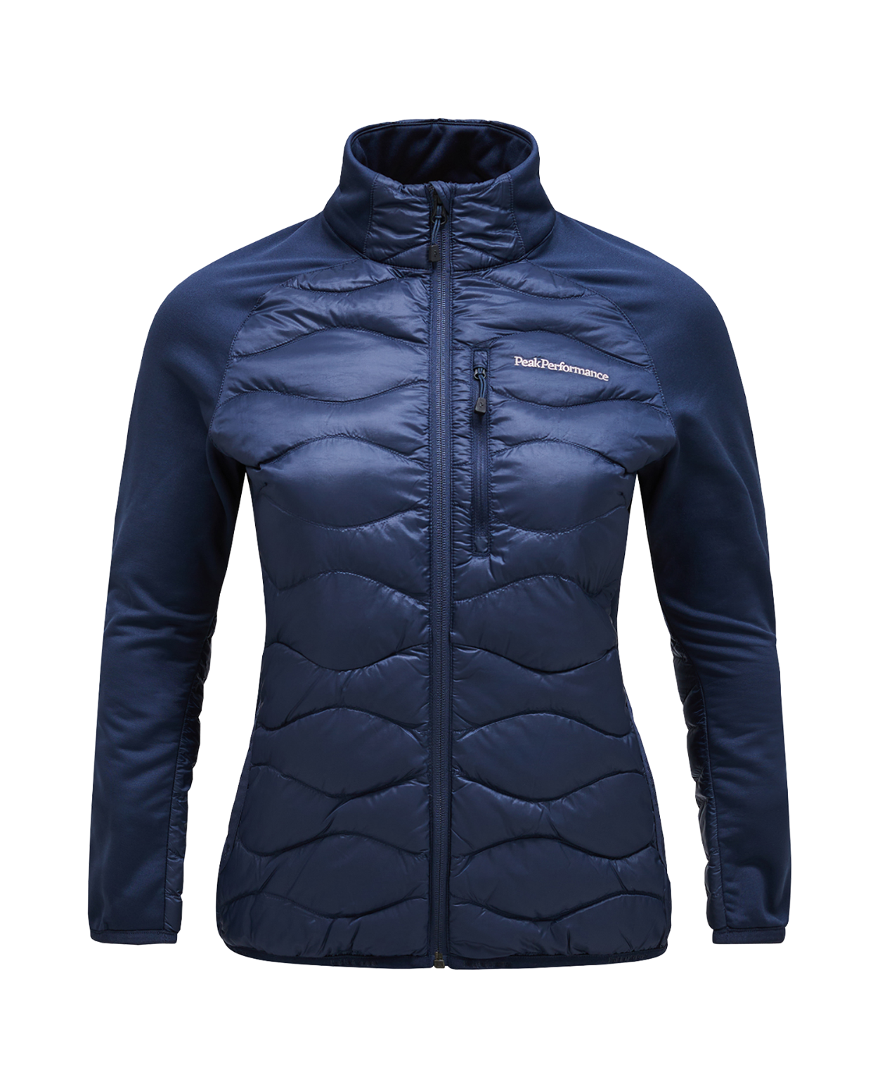 Peak Performance Women Helium Down Hybrid Jacket - Blue Shadow  Alpingaraget